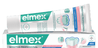 Neue Formel: elmex® SENSITIVE PROFESSIONAL REPAIR & PREVENT sanftes Weiss